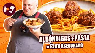 Los auténticos espaguetis con albóndigas al estilo Nueva York