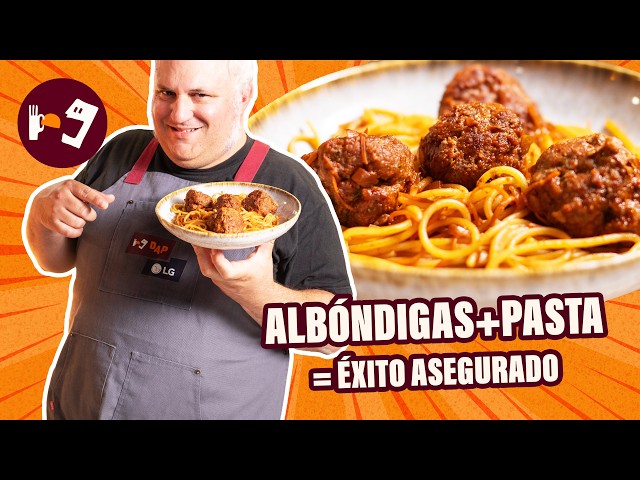 Los auténticos espaguetis con albóndigas al estilo Nueva York