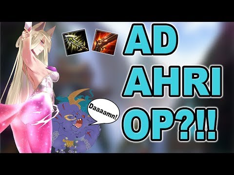 NEW META!? STAR GUARDIAN AHRI ADC! - League of Legends