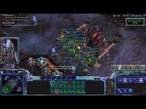 StarCraft 2 WoL Other Enemy Campaign Mission 15 - In Utter Darkness