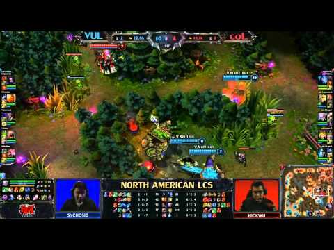 League of Legends LCS NA 2013 W4 VUL vs COL