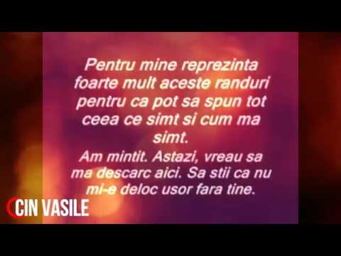 Ce-a Mai Frumoasa  Declaratie de dragoste trista