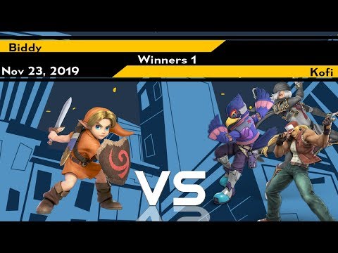 [Smash Ultimate] Player's Ball (Winners 1) -   Biddy vs   Kofi