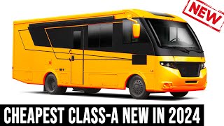 8 Cheapest Class-A Motorhomes of 2024: New American Gasoline Models and Affordable European Diesels