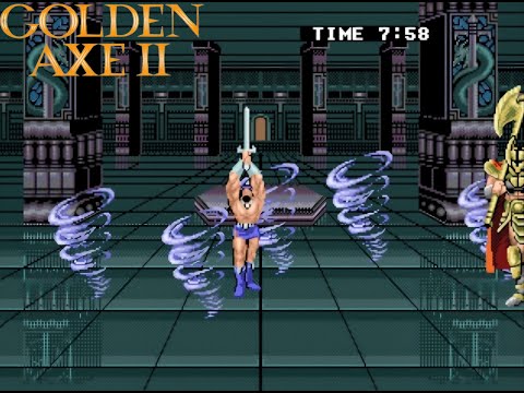Golden Axe II (1991) - Ax Battler | Longplay |