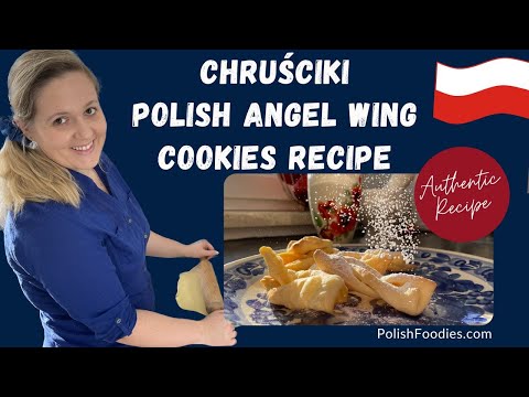 Polish Angel Wing Cookies Recipe [Chrusciki]