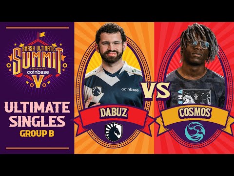 Dabuz vs Cosmos - Group B Ultimate Summit 5 - SSBU Singles | Min Min vs Pyra/Mythra