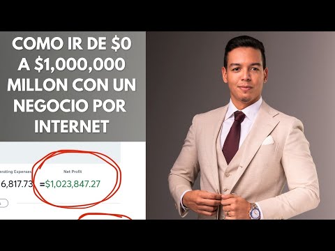 (CURSO GRATIS) Como ir de $0 a $1,000,000 con un Negocio por Internet como Vendedor Digital?