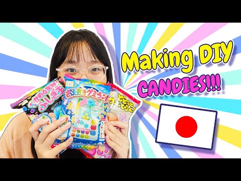 Making Japanese DIY Candies!  🍭🍬 - Japan Vlog
