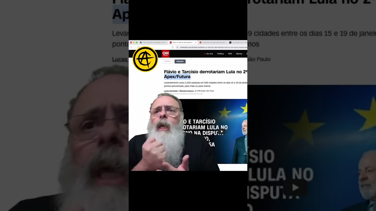 TSE PROIBE PESQUISA com FLÁVIO na FRENTE alegando FALTA CARIMBO: SÓ PODE PESQUISA que ajuda LULA?