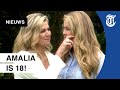 'Amalia gaat Máxima achterna'