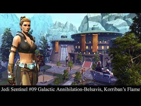 SWTOR Jedi Sentinel Storyline 09 Galactic Annihilation (Belsavis, Korriban’s Flame)