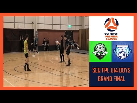 SEQ Futsal Premier League U14 Boys GRAND FINAL - Ipswich Futsal vs Sunshine Coast Wave - FULL MATCH