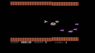 Boss Fight!.   "In To The Void" Atari 7800 scrolling shooter video demo #4