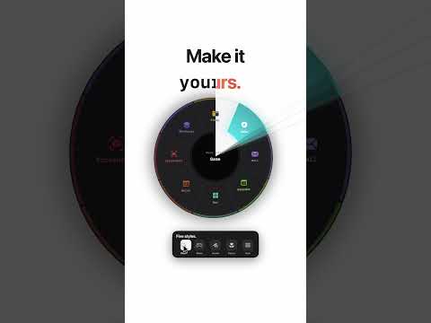 Built a radial menu app for Mac for performing everyday tasks #shorts thumbnail