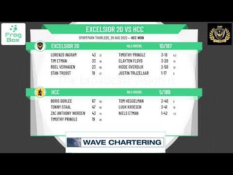 Topklasse Play Off - Round 16 - Excelsior'20 v HCC