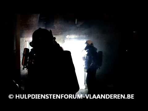 Brand Krijgsbaan Temse