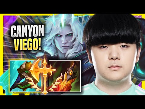 CANYON DESTROYING WITH VIEGO! - DK Canyon Plays Viego JUNGLE vs Graves! | Season 2022
