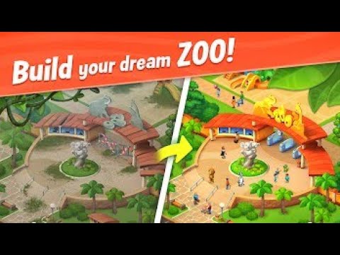 Wildscapes - Tutorial - All Shop - How Big The Map - Build A Zoo - Android Gameplay