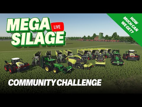 🔴 LIVE - MEGA SILAGE Round 2 - Community Livestream - FS25