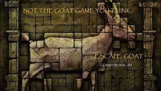 NOT THE GOAT GAME YOU THINK... (Escape Goat)