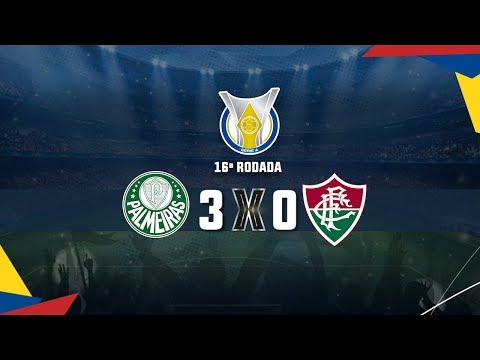 Gols de Palmeiras 3 x 0 Fluminense, Brasileirão 2019