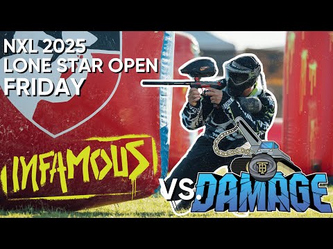Tampa Bay Damage vs Los Angeles Infamous | NXL Lone Star Open - Friday, Sept 12, 2025