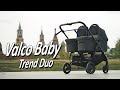 миниатюра 1 Видео о товаре Коляска для двойни 2 в 1 Valco Baby Snap Duo Trend, Denim (Синий)