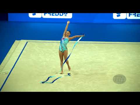 SERDYUKOVA Anastasiya (UZB) - 2017 Rhythmic Worlds, Pesaro (ITA) - Qualifications Ribbon