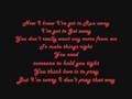 Marilyn Manson - Tainted love lyrics 