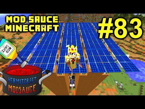 Minecraft Mod Sauce Ep. 83 - Salination Tower Mekanism !!! ( HermitCraft Modded Minecraft )