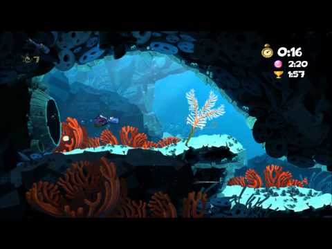 Rayman Origins 100% Playthrough: World 4 - Time Trials