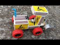 How To Make With Matchbox At Home Diy Cultivator Mini Tractor Science Project