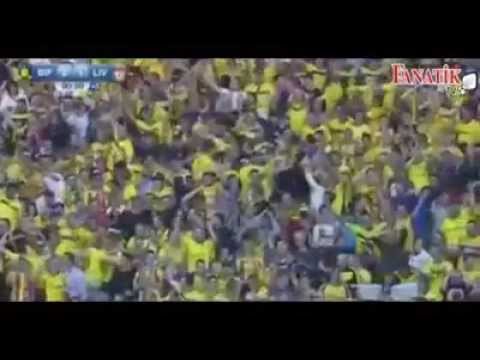 Liverpool vs Brondby maçında Brondby formalı Ferhan Hasani ÇALIMA DİZDİ.....