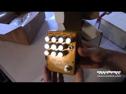 Sine Effect Electronics pedals unboxing - MegaPara and Disphoria