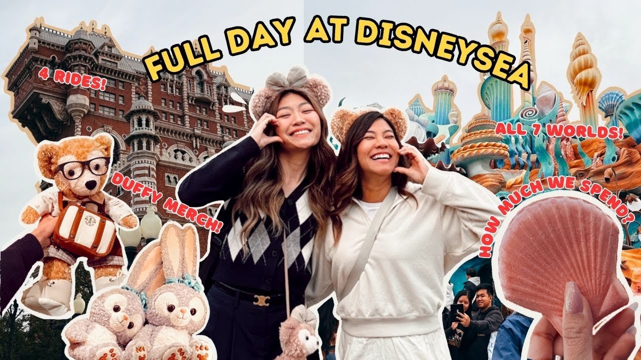 Join a traveler on a thrilling adventure through Tokyo DisneySea.