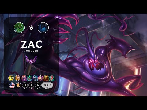 Zac Jungle vs Nocturne - NA Master Patch 13.11