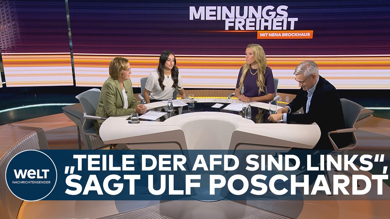 NACH AFD-WAHLSIEG: „Teile der AfD sind links“ Ulf Poschardt bei MEINUNGSFREIHEIT Die ganze Sendung
