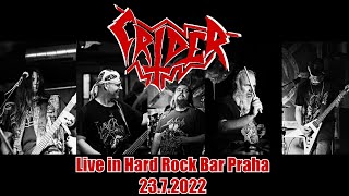 Video Crider   Růže live in Hard Rock Bar Praha 23 7  2022