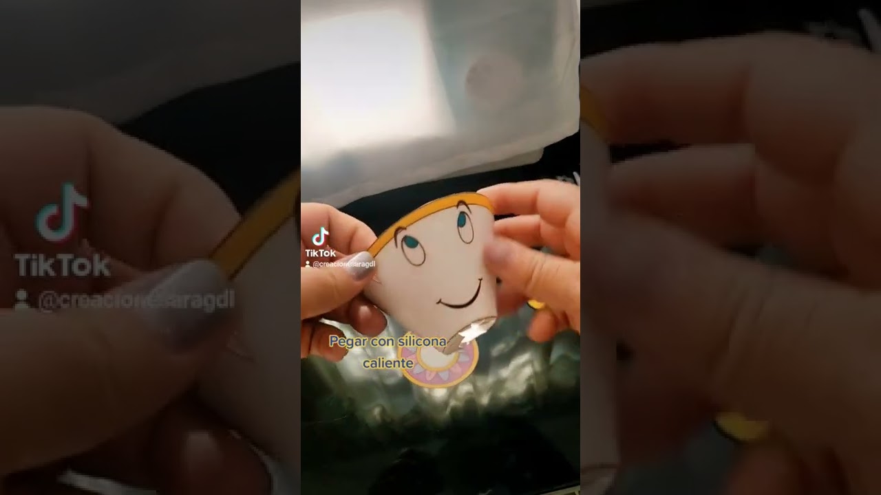 Taza de la Bella y la Bestia, Temática para tus fiestas, Papelería Creativa