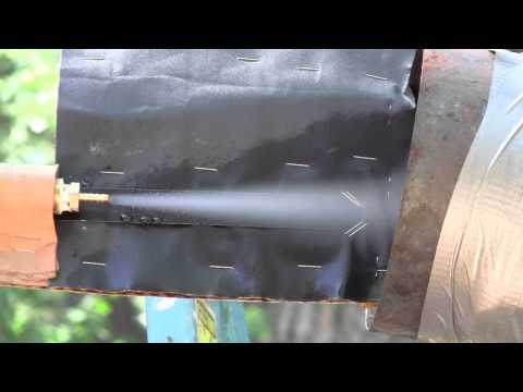 Supersonic Steam Nozzle Test Oblique Shock Mach Disk30kwwmv