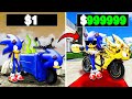 $1 to $1,000,000 Sonic Bikes in GTA 5 RP