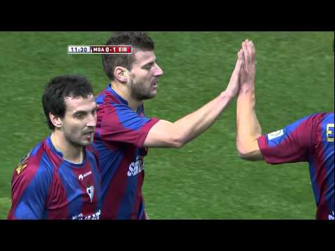 Gol de Arroyo (0-1) en el Málaga CF - SD Eibar - HD