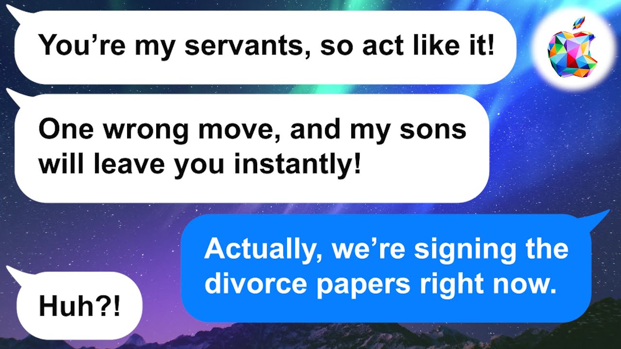 【Apple】My mother-in-law treated us like servants! So we decided to all work together to escape!