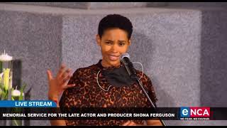 Shona Ferguson memorial service - Gail Mabalane’s tribute