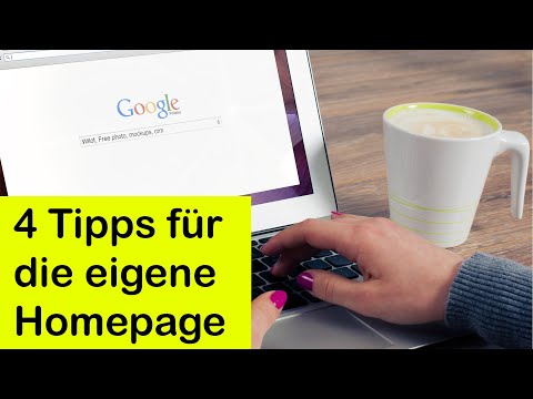 Die eigene Homepage! 4 Tipps die man beachten sollte!