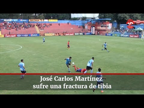 Así fue la lesión de José Carlos Martínez de Municipal | Prensa Libre