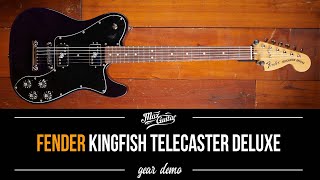 Video thumbnail for Fender Kingfish Telecaster Deluxe - Gear Demo by Max Guitar B.V.