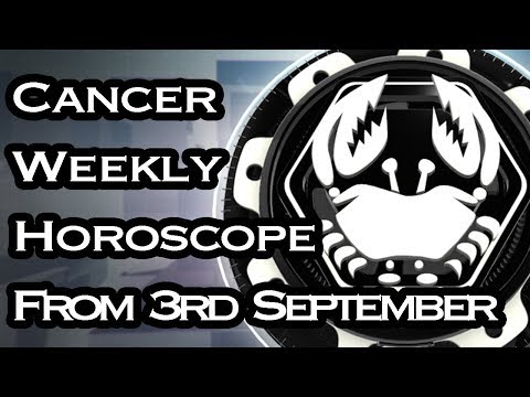 Cancer Horoscope - Cancer Weekly Horoscope From 3rd September 2018 In Hindi