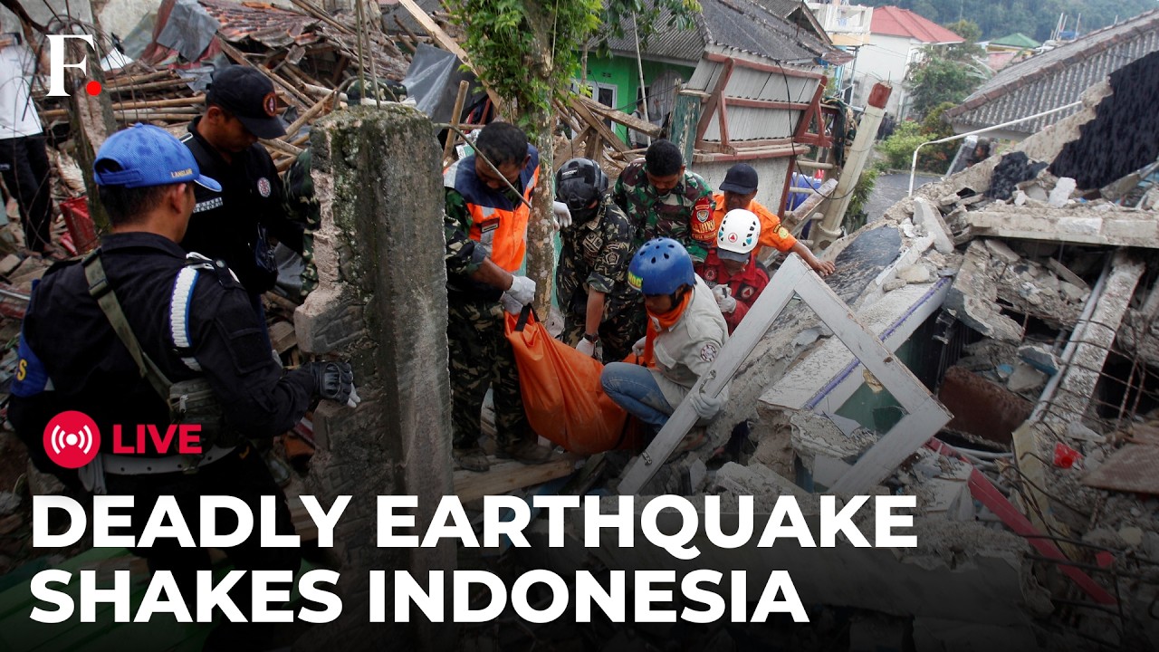 INDONESIA EARTHQUAKE UPDATES LIVE: 47 Dead and 100 Injured Reported as Rescue Teams Search Rubble